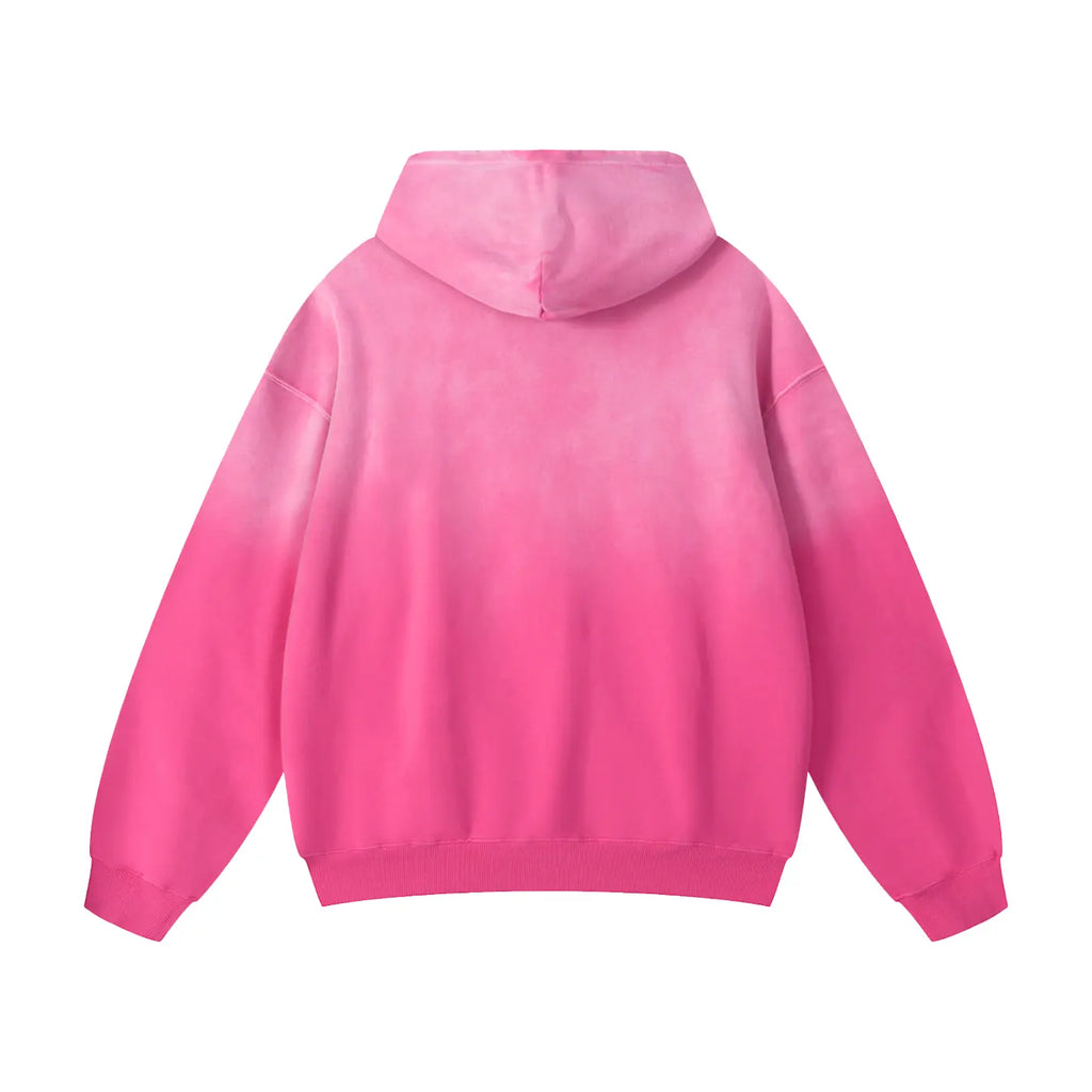 Pink Heavyweight Sun-Faded Hoodie ODMPOD