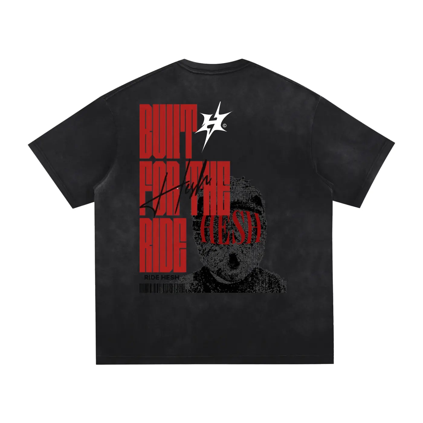 Hesh Heavyweight "Built For The Ride" Tee ODMPOD