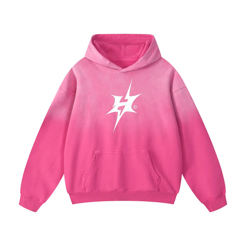 Pink Heavyweight Sun-Faded Hoodie ODMPOD